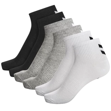 hmlCHEVRON 6-PACK MID CUT SOCKS 6 darabos zokni