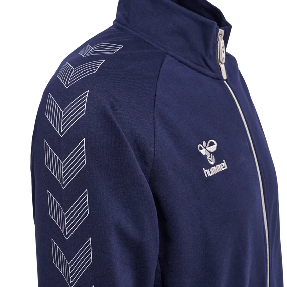 hmlMOVE GRID COTTON ZIP JACKET melegítő felső