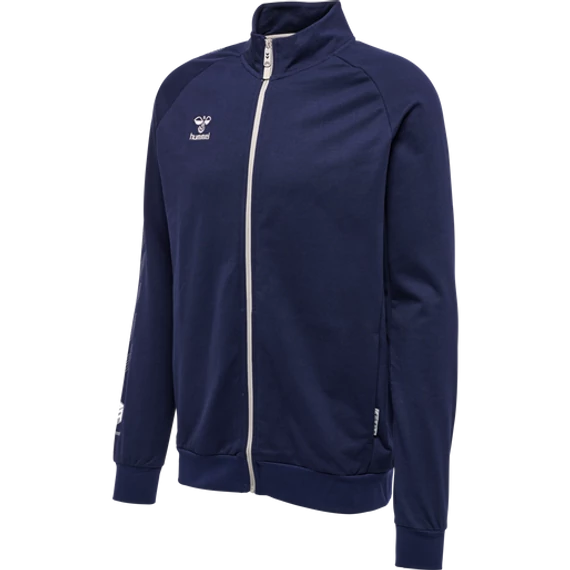 hmlMOVE GRID COTTON ZIP JACKET melegítő felső