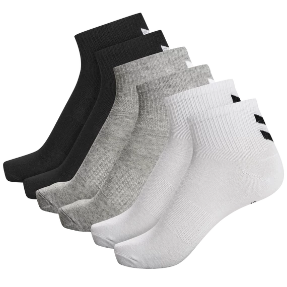 hmlCHEVRON 6-PACK MID CUT SOCKS 6 darabos zokni