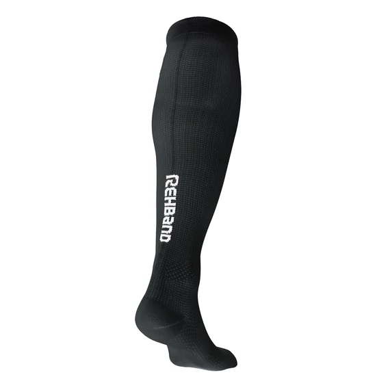 Rehband_QD Compression Socks_Black Kompressziós zokni