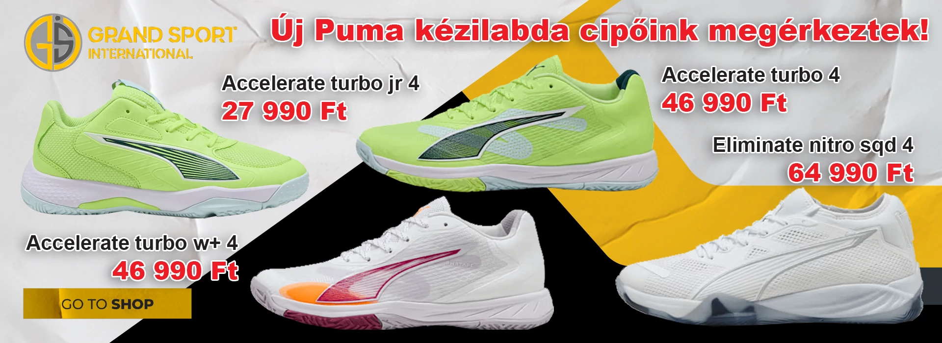Új Puma cipők
